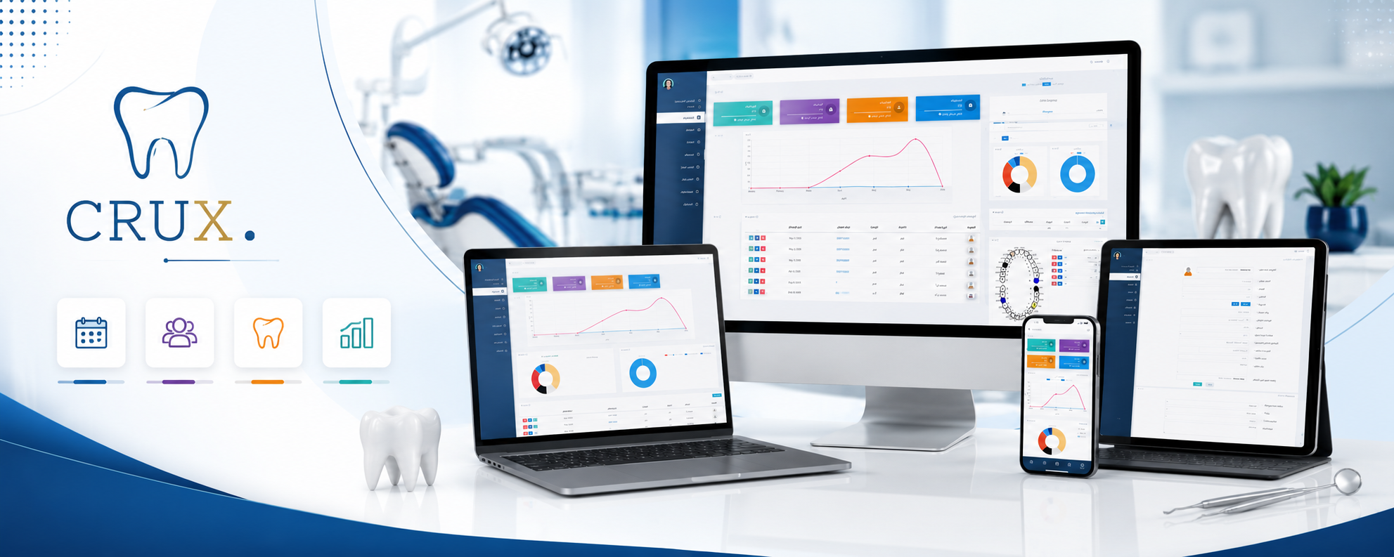 CRUX — Dental Clinic Management System (SaaS)