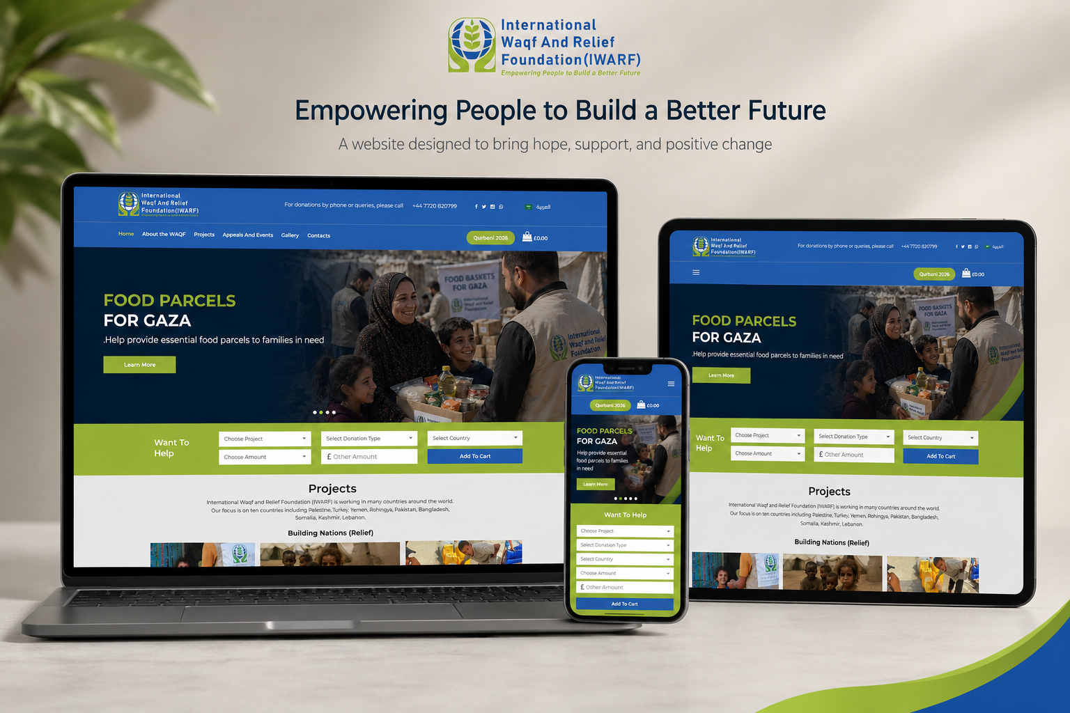Alwqf — Islamic Endowment & Charity Donation Platform